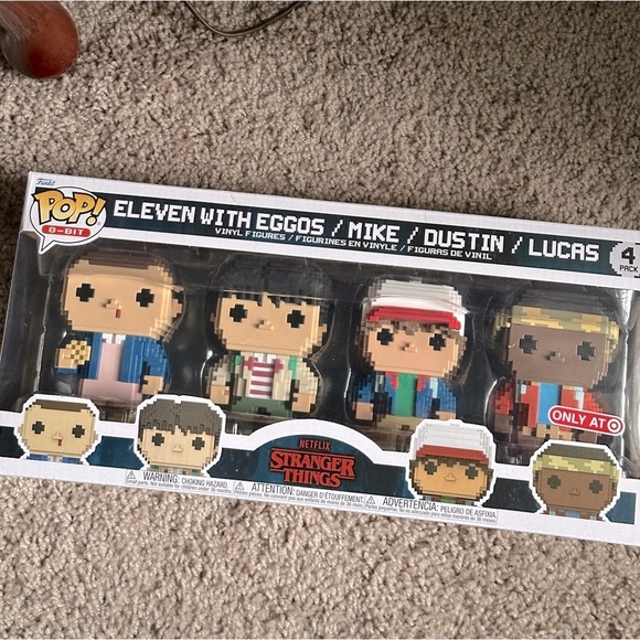 pop Other - POP Stranger Things in Minecraft design Collection NWT Eleven With Eggos